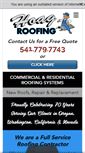 Mobile Screenshot of hoagroofing.com